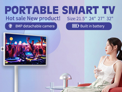 32 inch Android Smart Wireless DisplayMàn hình cảm ứng với Camera 5H 9H Đứng điều chỉnh