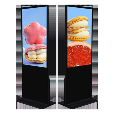 Màn hình hiển thị cảm ứng tương tác Android đứng trên sàn 43 inch với góc nhìn 178 °