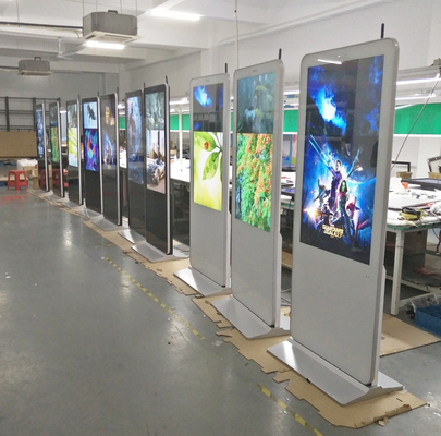VETO Máy quảng cáo dọc 55 inch Indoor LCD Display Màn hình tương tác cho các cửa hàng bán lẻ