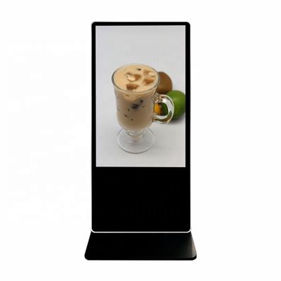 VETO Indoor Floor standing LCD display quảng cáo 49 55 65 inch 4K hiển thị cảm ứng trực tiếp cho cửa hàng bán lẻ