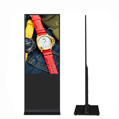 VETO 65 Inch Indoor Android LCD Advertising Player 4k Floor Stand màn hình cảm ứng Digital Signage