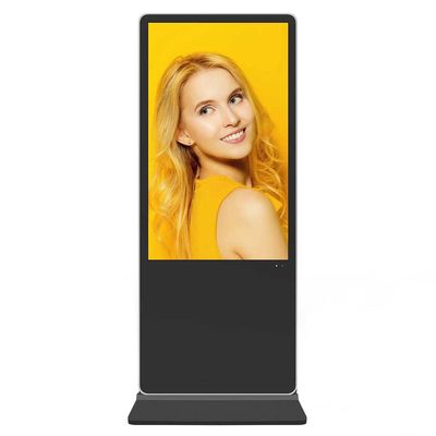 Chất lượng Màn hình quảng cáo kỹ thuật số đứng sàn VETO Android 43 inch, phát quảng cáo trong nhà nhà máy sản xuất