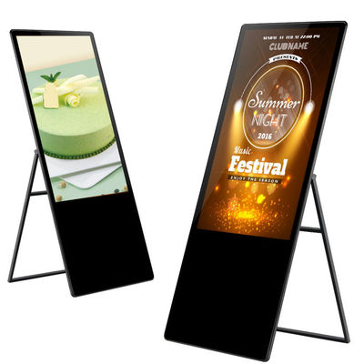 Chất lượng Veto Hot Sale 43 49 55 inch Quảng cáo di động Poater trong nhà LCD Touch Touch Màn hình cảm ứng nhà máy sản xuất